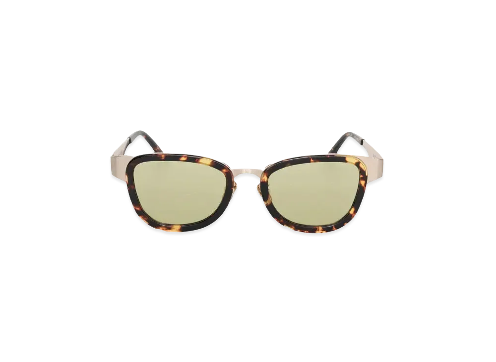 Stussy Vidal Sunglasses "Tortoise / Green Lens"