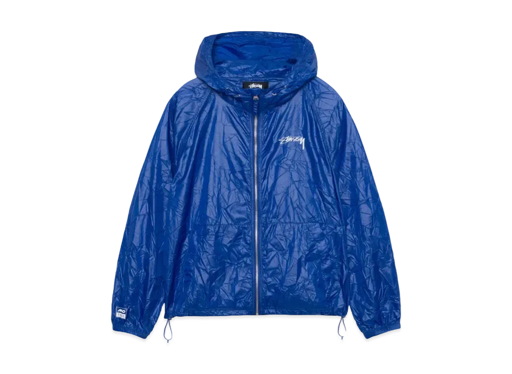 Stussy Beach Shell Wrinkled Nylon "Royal"