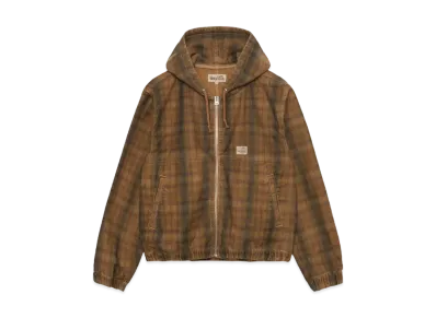 Stussy Work Jacket Unlined Plaid "Brown"