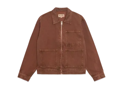 Stussy Zip Work Jacket Denim "Clay"
