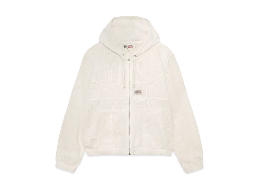 Stussy Work Jacket Cotton Mesh "Bone"