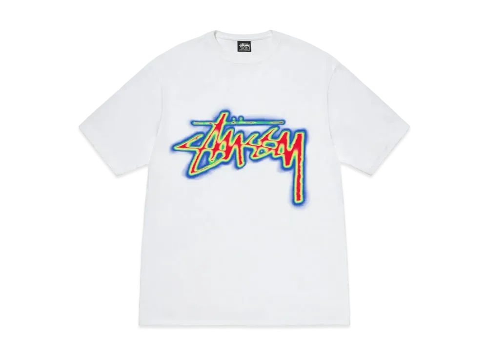 Stussy Thermal Stock Tee "White"