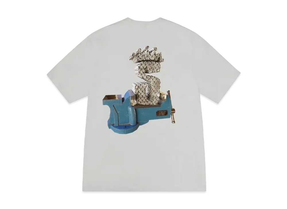 Stussy Tuff Stuff Tee "Fog"