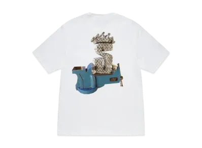 Stussy Tuff Stuff Tee "White"