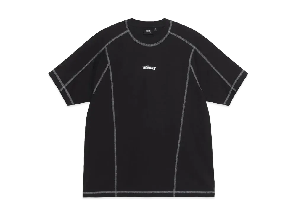 Stussy Wave Cotton Crew "Black"