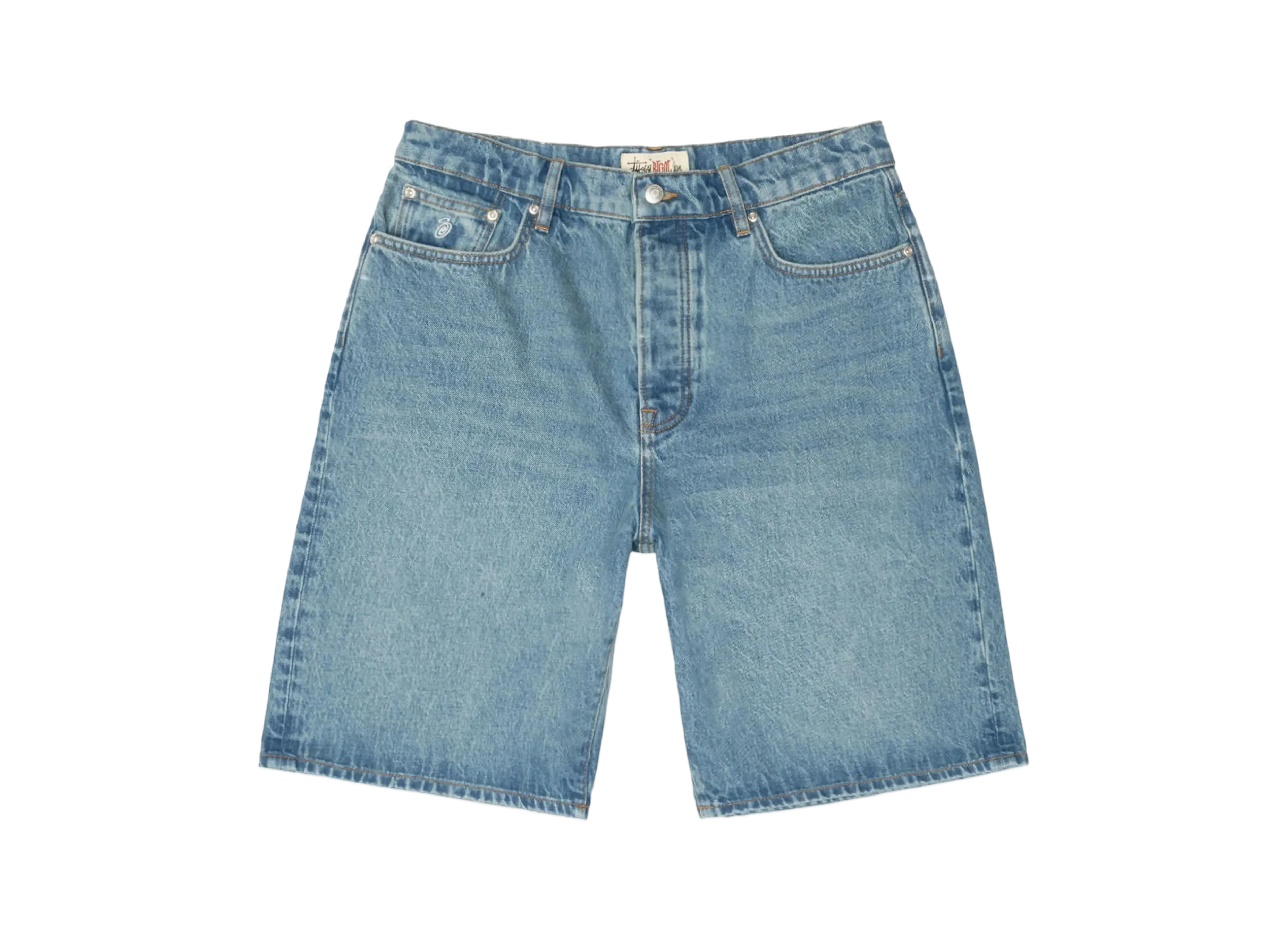 Stussy Big OL Short Denim "Washed Blue"