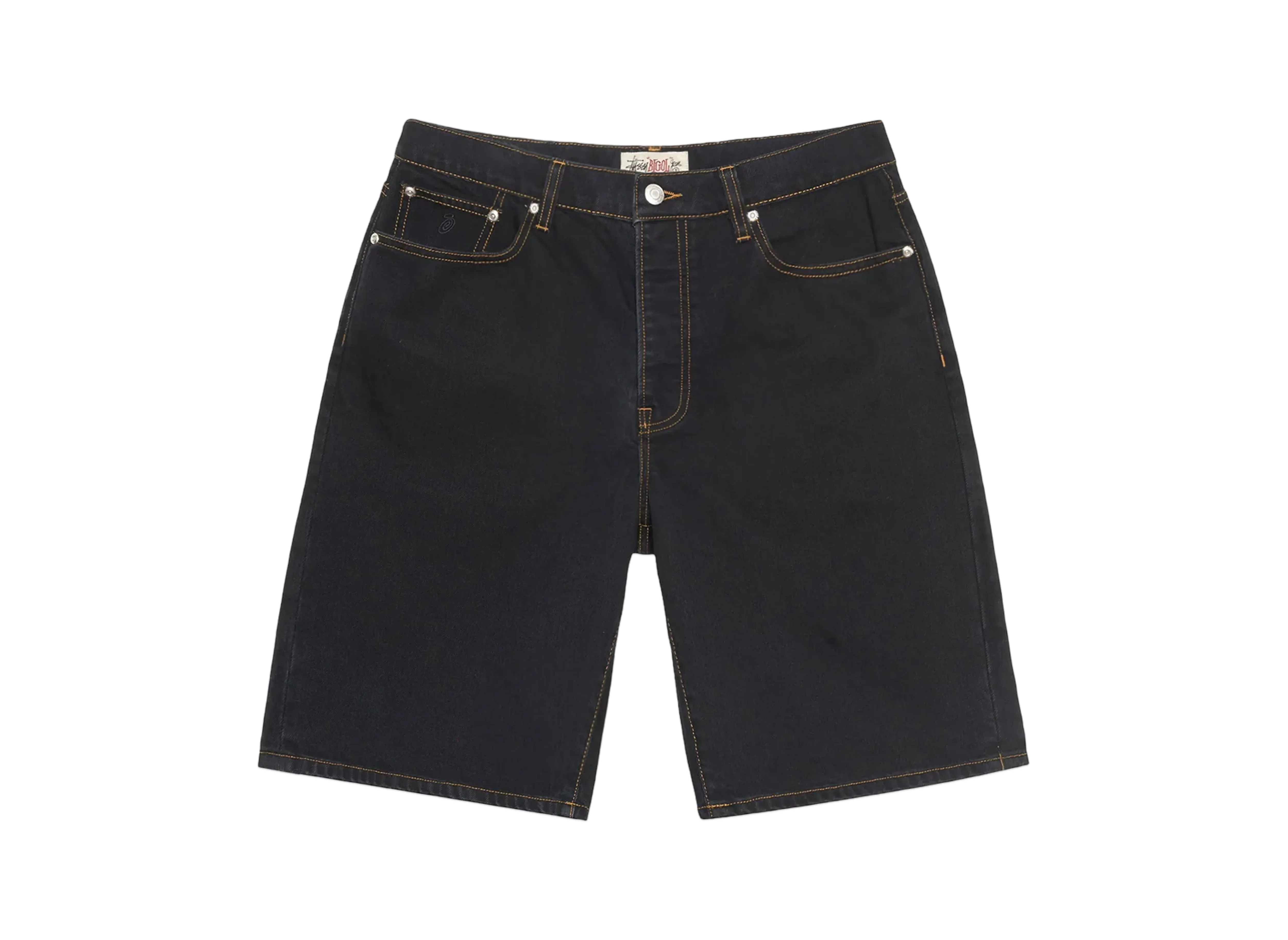Stussy Big OL Short Denim "Washed Black"