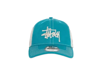 Stussy New Era 9Twenty Basic Trucker "Teal"