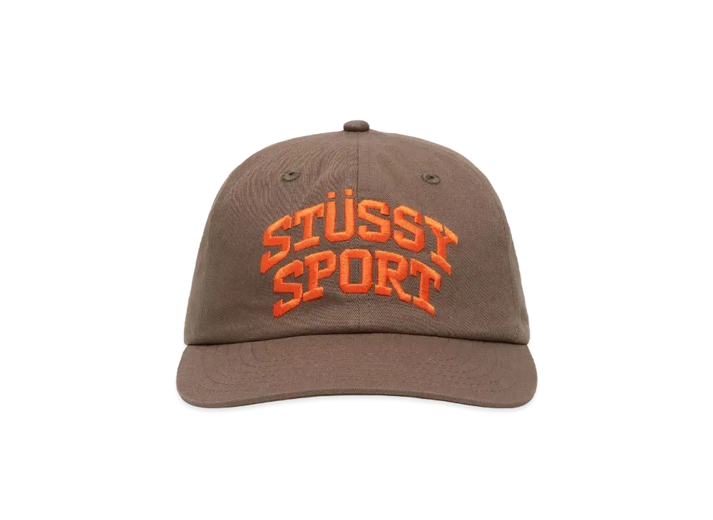 Stussy Mid-Depth Sport Snapback "Brown"