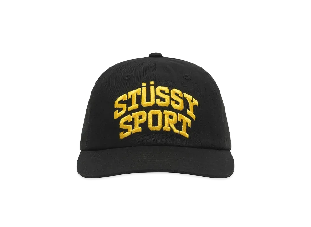 Stussy Mid-Depth Sport Snapback "Anthracite"