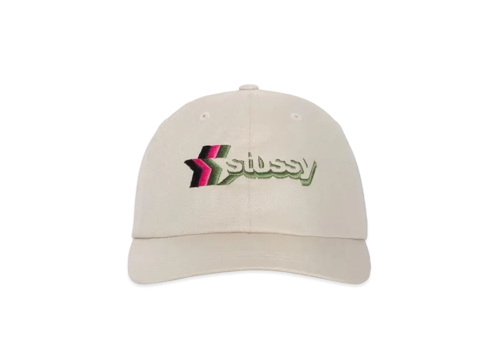 Stussy Low Pro 3 Star Strapback "Khaki"