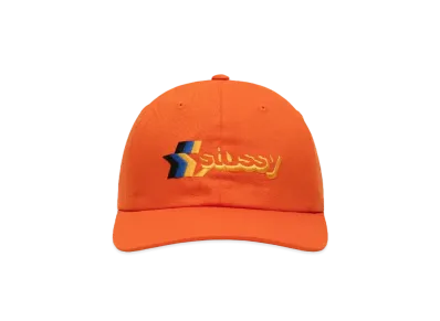 Stussy Low Pro 3 Star Strapback "Orange"
