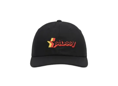 Stussy Low Pro 3 Star Strapback "Black"