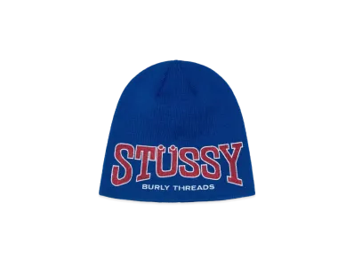 Stussy Skullcap Burly Threads "Blue"