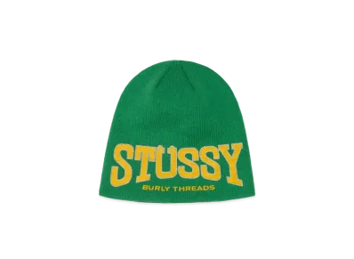 Stussy Skullcap Burly Threads "Green"