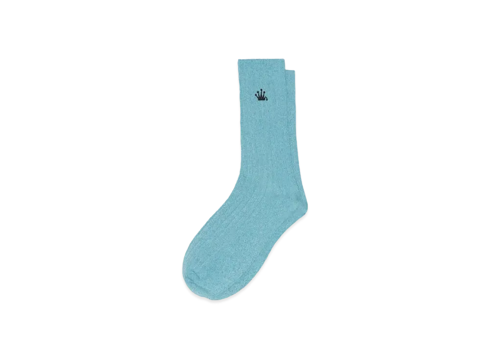 Stussy Metallic Crown Dress Sock "Metallic Teal"