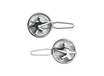 Stussy Surfman Hairclip "Silver"