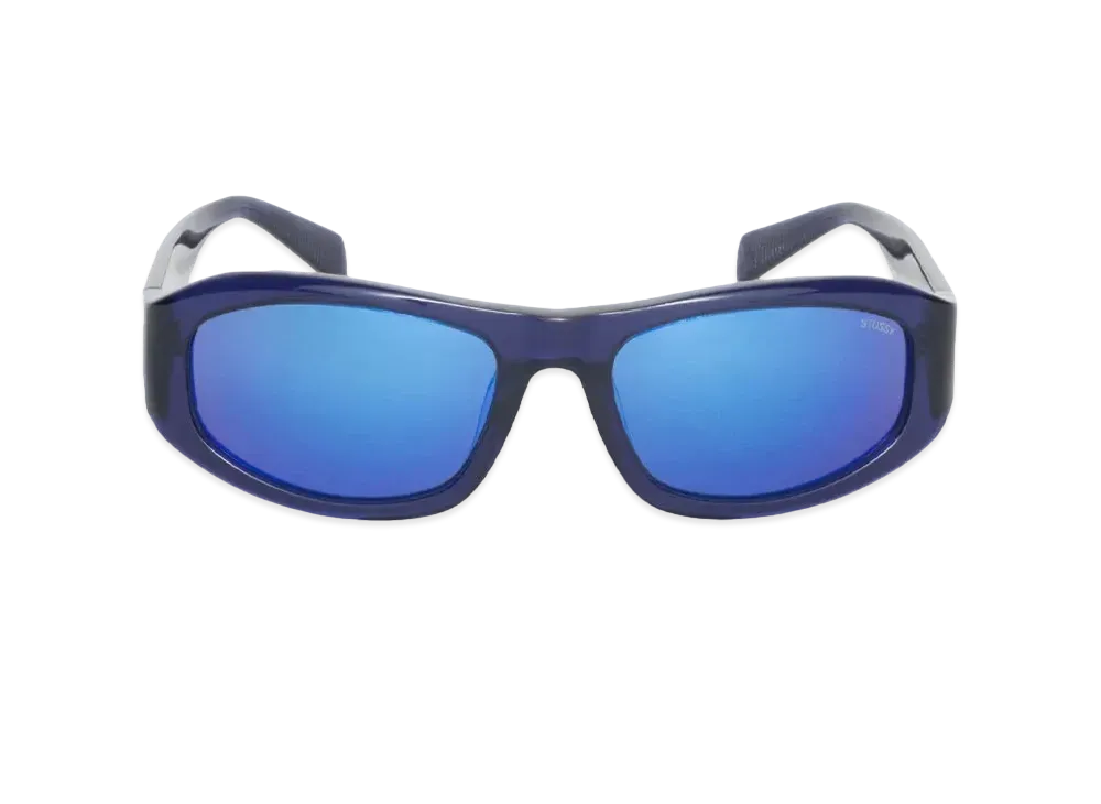 Stussy Landon Sunglasses "Ultraviolet/Midnight Flare Lens"