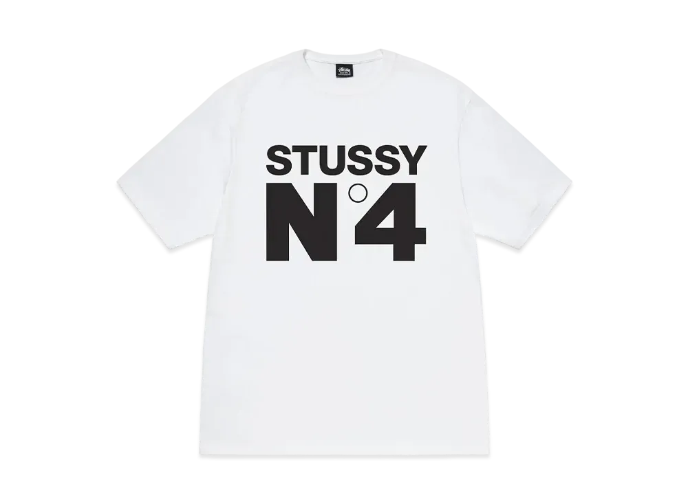 Stussy No.4 Tee "White"