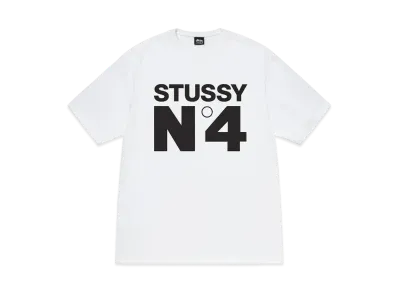 Stussy No.4 Tee "White"