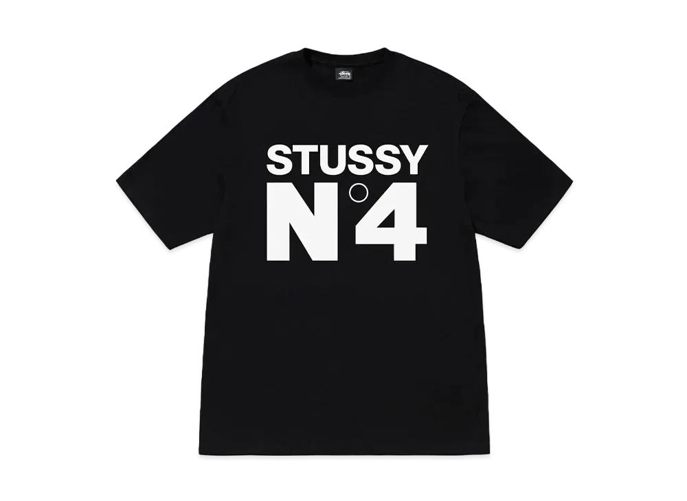 Stussy No.4 Tee "Black"