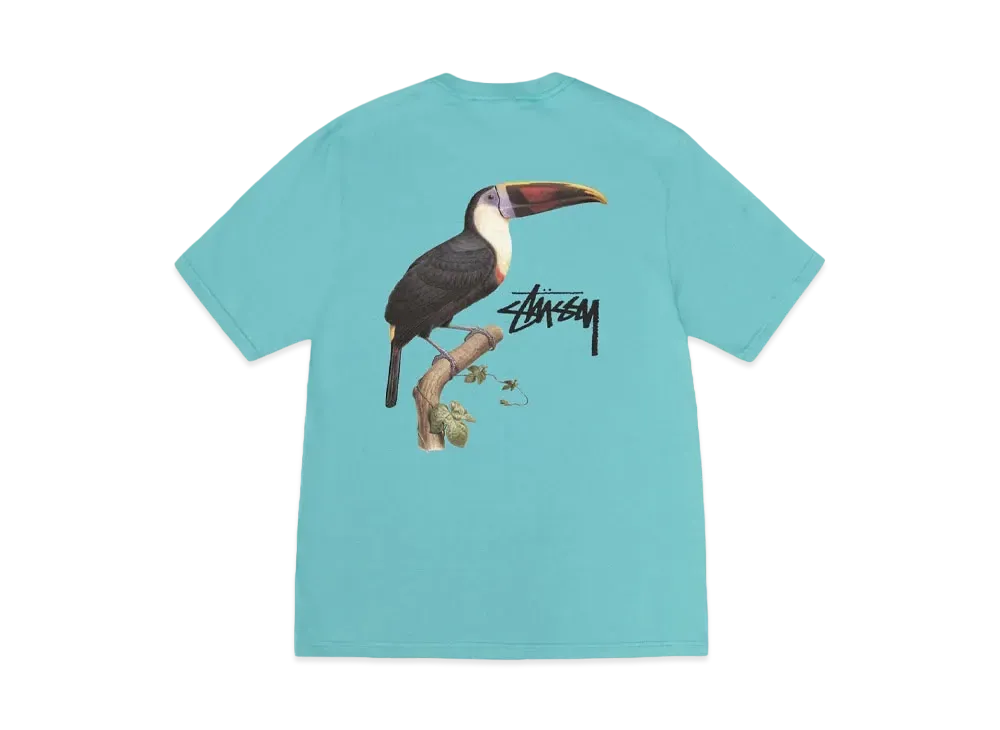 Stussy Toucan Tee "Ocean"