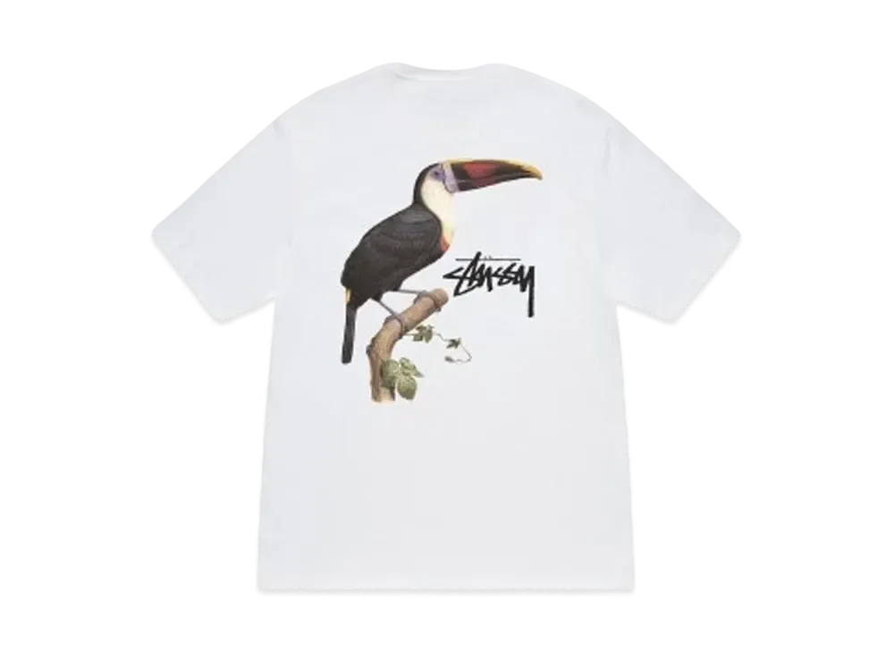 Stussy Toucan Tee "White" 1905069