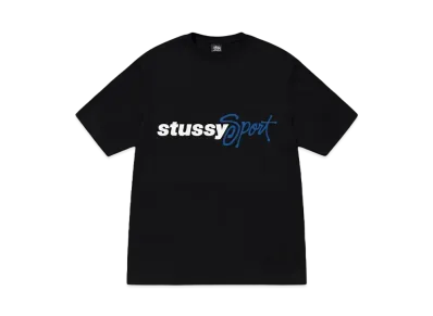 Stussy Sport Script Tee "Black"