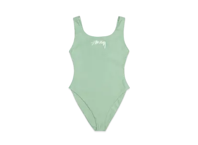 Stussy Surf Stock One Piece Swimsuit "Sage"