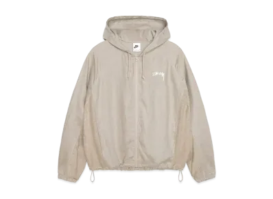 Stussy x Nike U NRG Linen Jacket Hoodie (US Size) "Chino" FZ5751-263