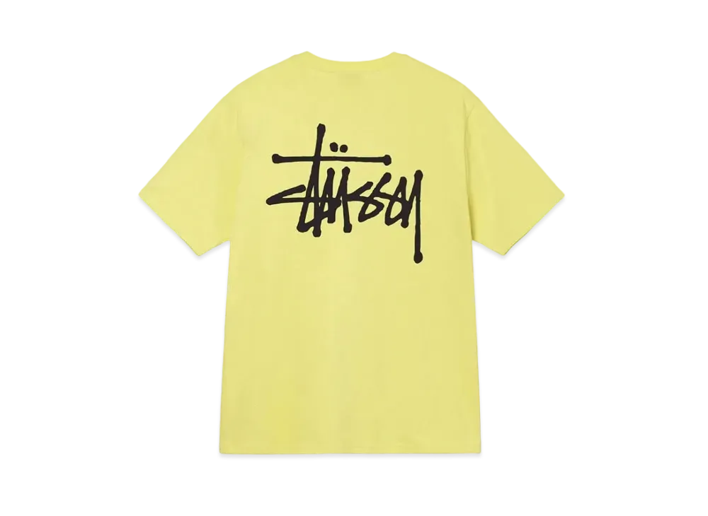 Stussy Basic Stussy Tee (22SS) "Yellow"