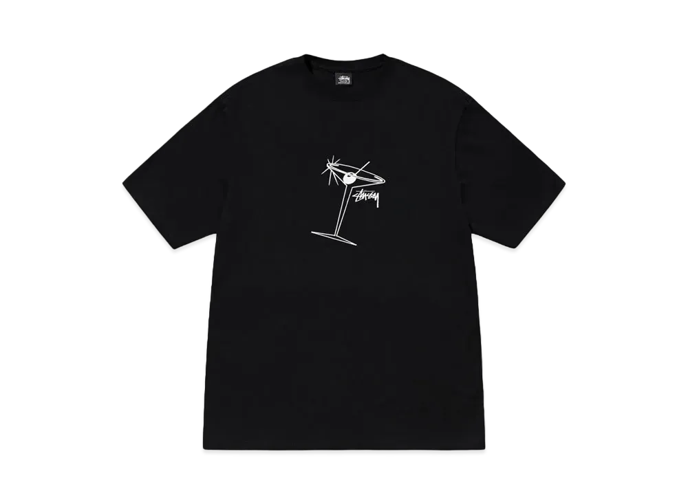 Stussy Martini Tee "Black"