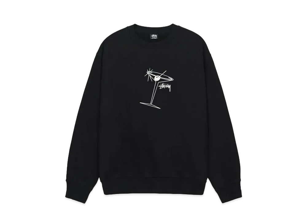 Stussy Martini Crew "Black"