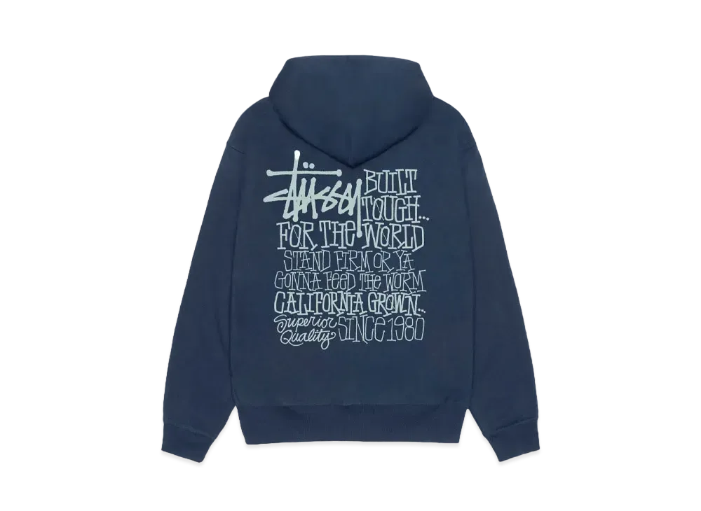 Stussy California Grown Hoodie "Navy"