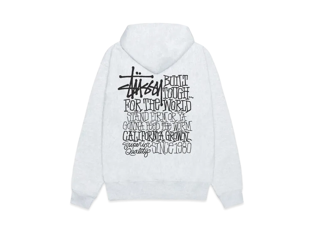 Stussy California Grown Hoodie "Ash Heather"