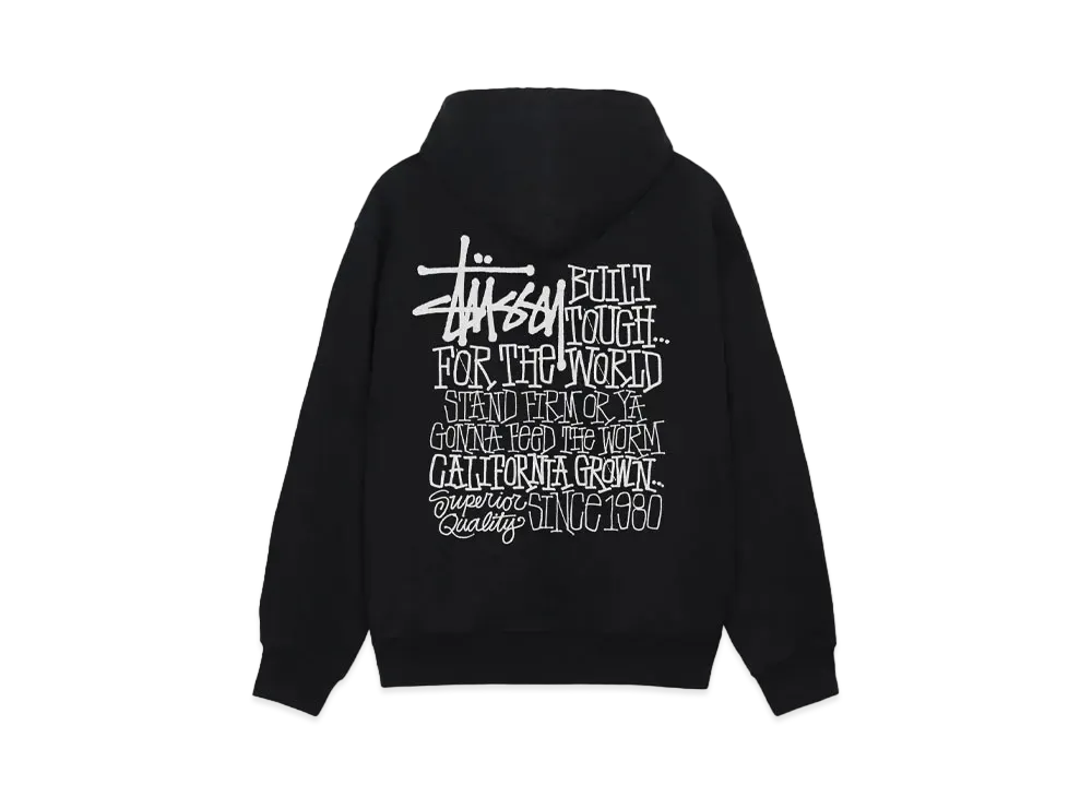 Stussy California Grown Hoodie "Black"