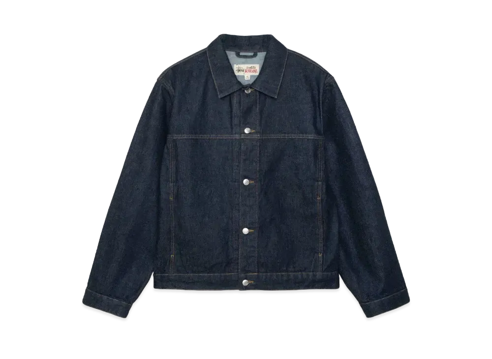 週末限定!大幅値下げ！Stussy岡山チャプト 100着限定 デニムスタジャン 03s stussy 100着限定 デニムスタジャン 週末限定!大幅値下げ