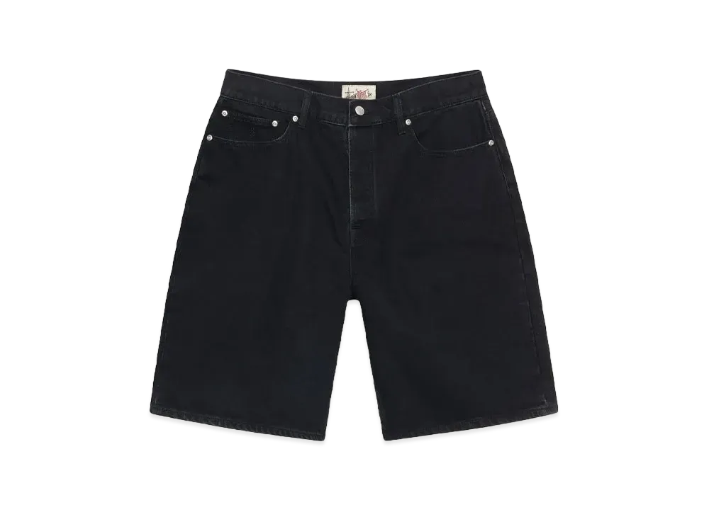 Stussy Big Ol' Short Denim "Black"