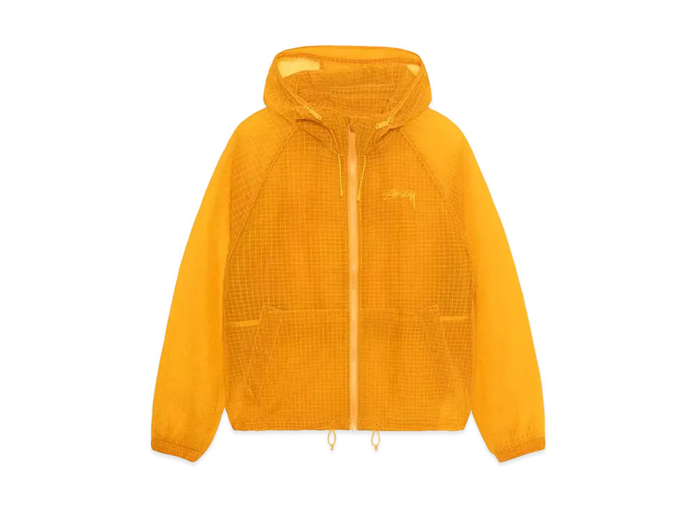 Stussy Beach Shell Transprint Ripstop "Golden Yellow" (FA24)