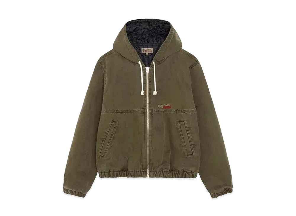 Stussy Work Jacket Insulated Canvas "Olive" (FA24)