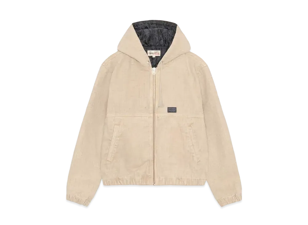 Stussy Work Jacket Canvas NDL Pnch "Khaki" (FA24)