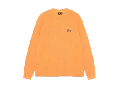 Stussy Raglan Thermal Basic Stock "Orange" (FA24)