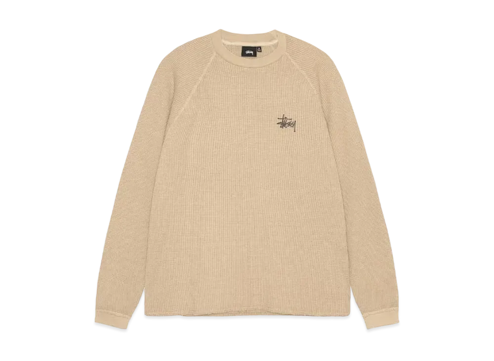Stussy Raglan Thermal Basic Stock 