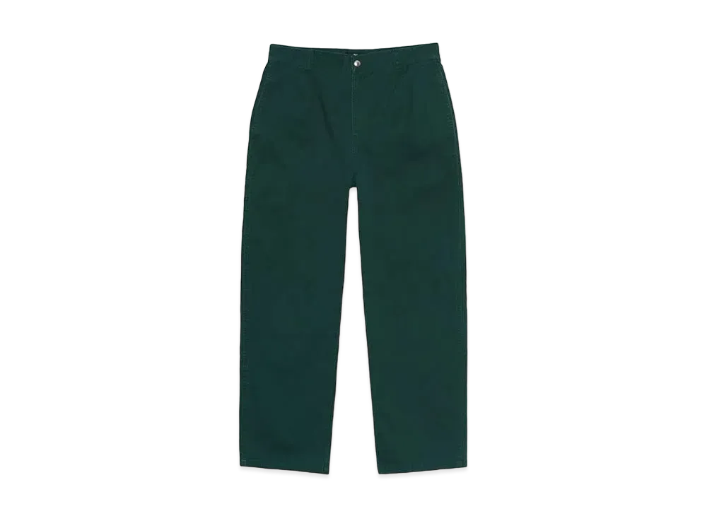 Stussy Workgear Trouser Twill "Spruce" (FA24)
