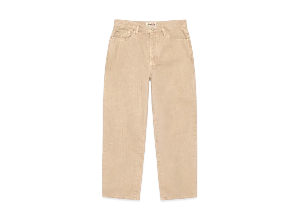Stussy Big Ol Jeans Canvas NDL Pnch "Khaki" (FA24)