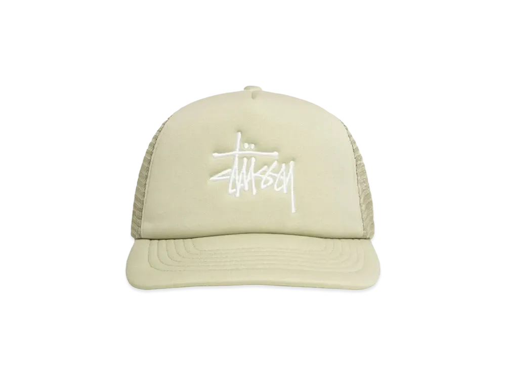 Stussy Big Basic Trucker Cap "Sand" (FA24)