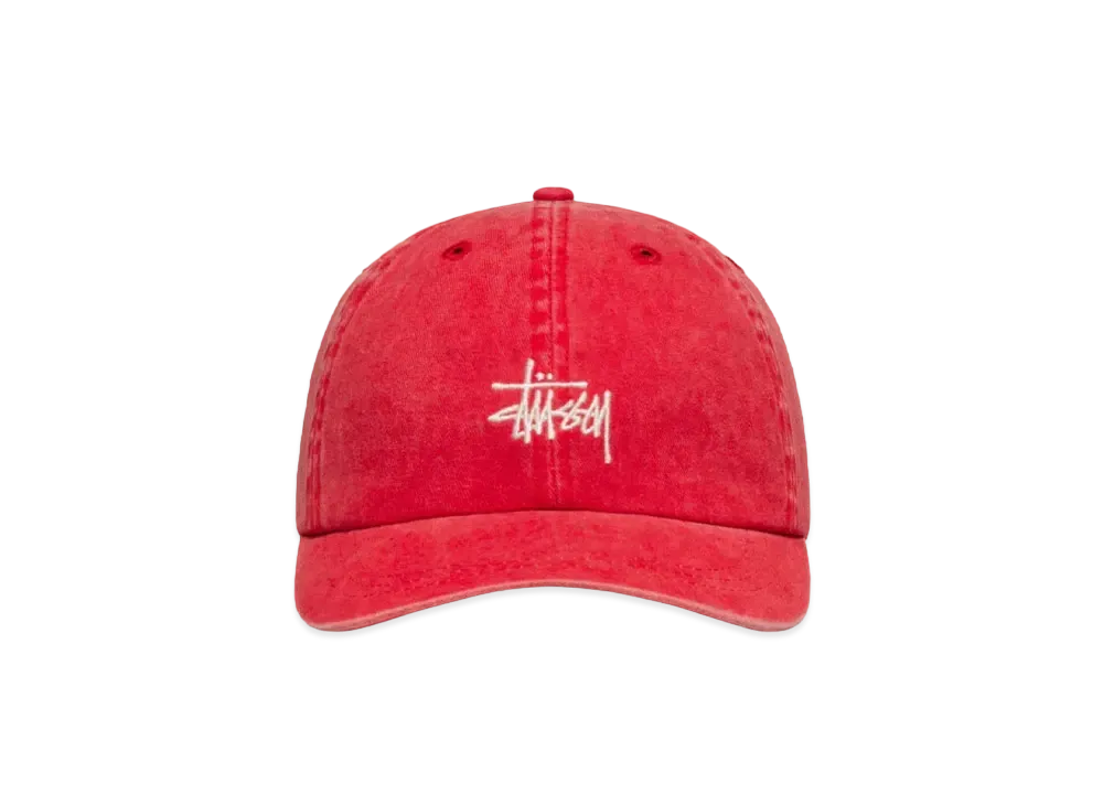Stussy Washed Basic Low Pro Cap "Chile" (FA24)