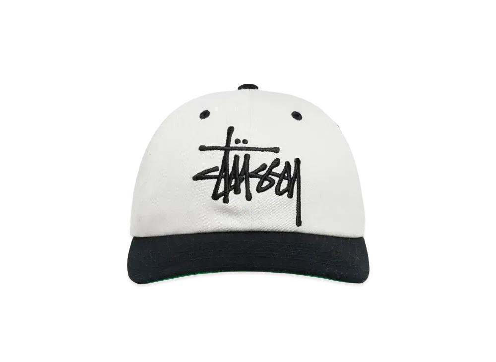 Stussy Big Basic Vintage Cap "Natural/Black" (FA24)