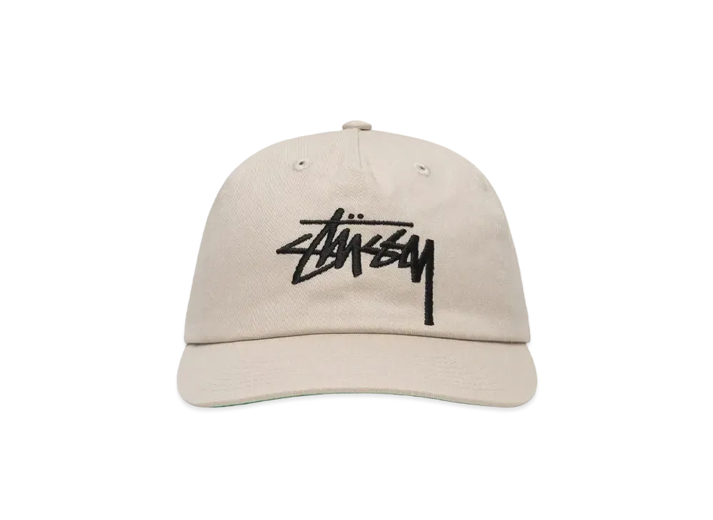 Stussy Big Stock Mid Depth Cap "Tan" (FA24)
