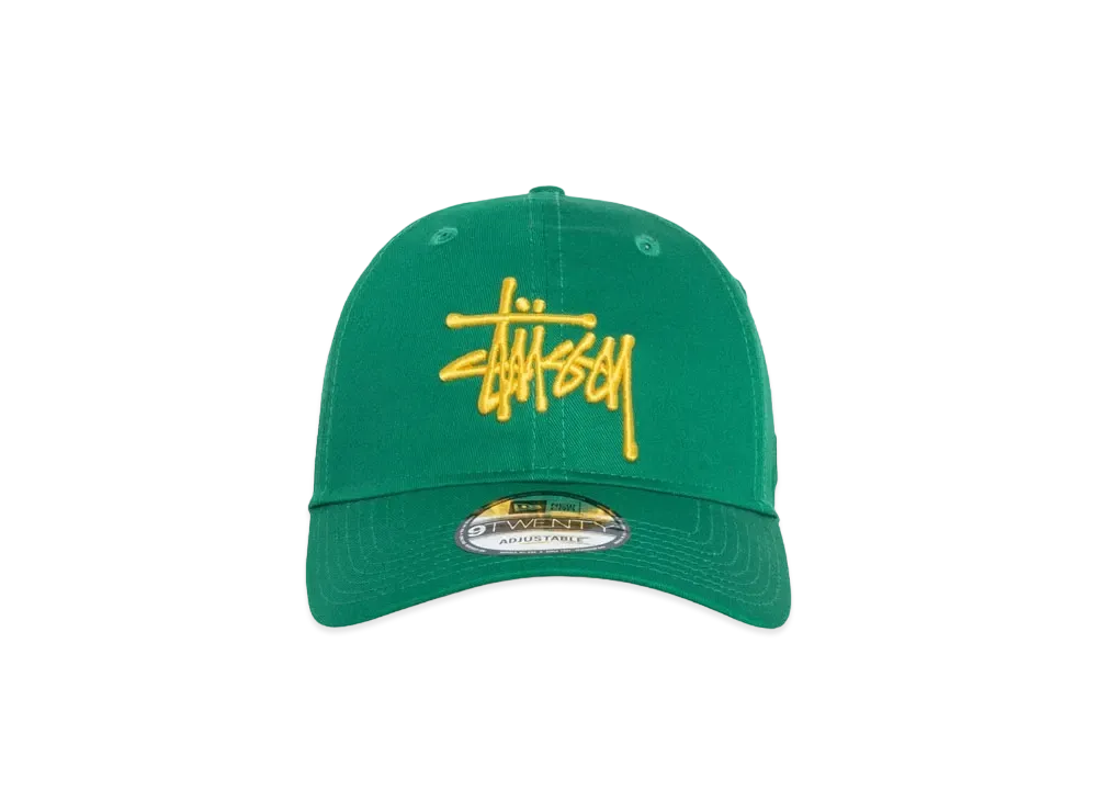 Stussy Basic 9Twenty Cap "Kelly Green" (FA24)